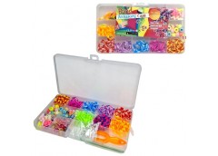 набір гумок для плетіння в кор. 17х10см.  037-158