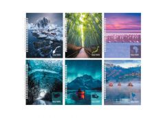 зошит на спіралі Optima 