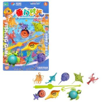 риболовля вудка, 8 рибок, на бліст. 43,2х28,5см.  272-501А  (48/96)