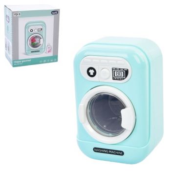 пральна машинка 14,5см., звук, оберт. барабан, на батар. в кор. 15,5х18х10см.  А2006-1  (60)