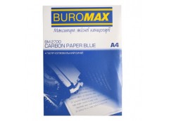 папір копіювальний Buromax А4/100арк. синій  ВМ.2700  (50)