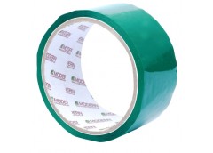 стрічка клейка Модерн-пак зелена 48мм./ 50м.  45мкр.  (6/90)
