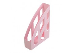 лоток Buromax пластмасовий вертикальний рожевий  ВМ.6353-10  (14)