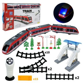 залізниця на батар. в кор. 60х29х5см.  2811Y  (9/18)