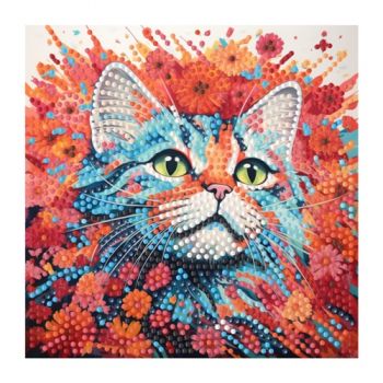 алмазна мозаїка Strateg 18х18см. 