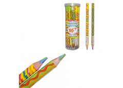 олівець кольоровий YES Jumbo Rainbow трикутний з шестиколірним грифелем  290576 ...