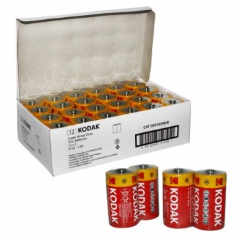 батарейка Kodak R20  1x2 кор. (24/288)