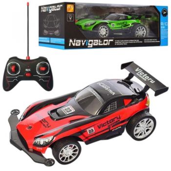 машина р/к 24см., 1:16, світло, гум. кол., на батар. в кор. 35х12х16см.  AJ11-25  (18)