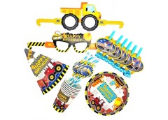 набір святковий Pelican Happy Birthday Тракторець 36 предм.  871305  (1/50)