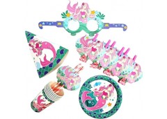 набір святковий Pelican Happy Birthday Русальноька 36 предм.  871312  (1/50)