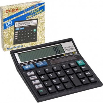 калькулятор CT-512 настільний 13х13х2см.  (20/80)  