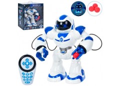 робот р/к 39см. програм. ,танцює, муз., св., ходить, стріляє, на бат. в кор. 48х...