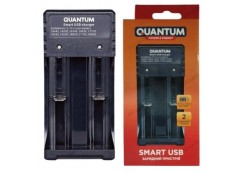зарядний пристрій Quantum для Li-ion 3.7V акум. 2-slot (USB)  QM-BC2020