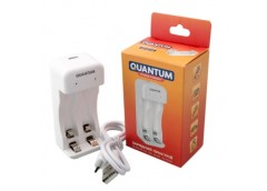 зарядний пристрій Quantum для Ni-MH/Ni-CD 1.2V акум. AA/AAA  2-slot (USB)  QM-BC...