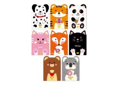 блокнот на скобі Апельсин з вушками А6/24арк.  АП-1803  (16)