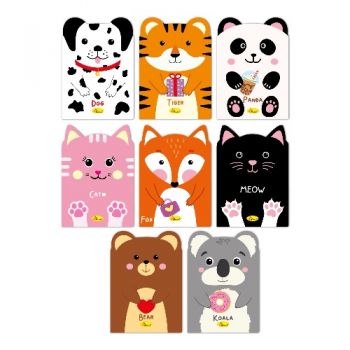 блокнот на скобі Апельсин з вушками А6/24арк.  АП-1803  (16)