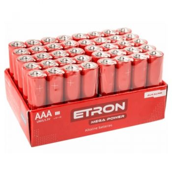 батарейка Etron LR 03  1x4 кор. (40/960)