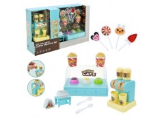 меблі кафе з аксесуарами в кор. 33х20,5х8,5см.  71022-47  (24/48)