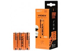 батарейка Videx R 03  1x4 в кор. NEW box  (40/1440)