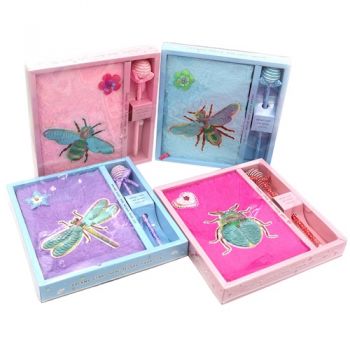 блокнот J.Otten H21903-11 пухнастий з ручкою 