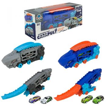 трейлер з двома машинками в кор. 24х7,3х9см.  Y2154  (72/144)