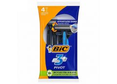 станок для гоління BIC 3 Pivot набір 4шт, ціна за набір 