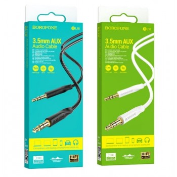 аудіокабель Borofone Clear sound AUX audio cable 1м.  BL16