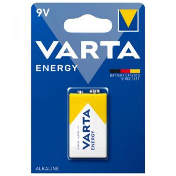 батарейка Varta Energy LR6F22 крона 1шт. на бліст.  (10/50)