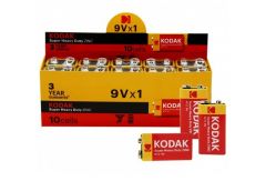 батарейка Kodak 6F22  крона в кор.  (10/100)