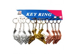 брелок металевий револьвер  2505  (12)