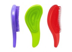 гребінець масажний фігурний СОМВ 19х7см. з м'якими зубами  Х1-148/97601  (288)