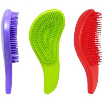 гребінець масажний фігурний СОМВ 19х7см. з м'якими зубами  Х1-148/97601  (288)