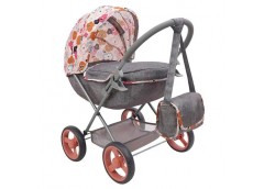 коляска для ляльки класика 54х38х58см., ручка EVA, сумка, в кор. 58х34,5х10см.  ...