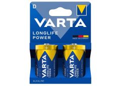 батарейка Varta Longlife Power LR20  1x 2 бліст.  (2/12/60)