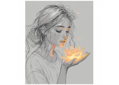 картина за номер. Santi з LED-підсвіткою 40х50см. 