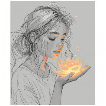 картина за номер. Santi з LED-підсвіткою 40х50см. 