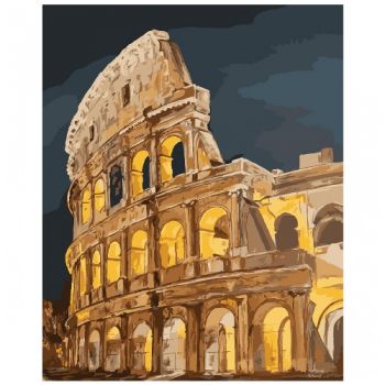 картина за номер. Santi з LED-підсвіткою 40х50см. 