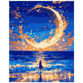 картина за номер. Santi з LED-підсвіткою 40х50см. 