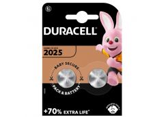 батарейка Duracell DL2025 (CR2025) Litium таблетка, 2шт. на бліст.  (2/20)