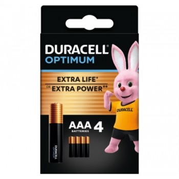 батарейка Duracell Optimum LR 03  1х4шт. упак.  (4/32)