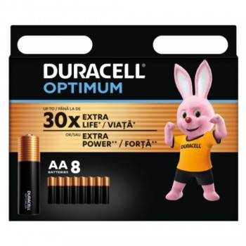 батарейка Duracell Optimum LR 6  1х8шт. упак.  (8/64)