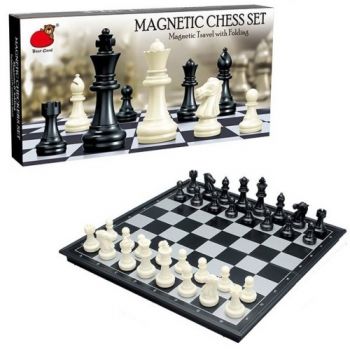 шахи магнітні в кор. 25,2х4,1х12,7см.  2210-В  (48)