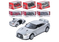 машина Kinsmart мет. інерц. Nissan GT-R R35, гум. кол., відч. дв., в кор. 16х7,5...