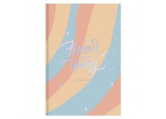 зошит А5 80арк. інтегр. обкл., Soft Touch + тисн., білий блок, клітинка  А5-IC-0...