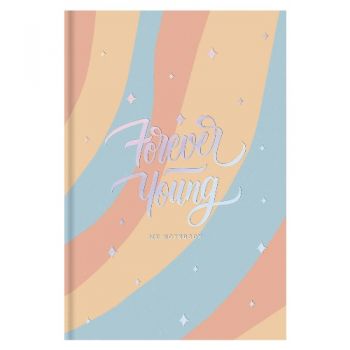 зошит А5 80арк. інтегр. обкл., Soft Touch + тисн., білий блок, клітинка  А5-IC-080-7061К  (12)