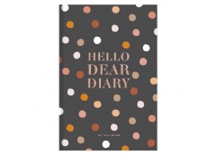 зошит А5 80арк. інтегр. обкл., Soft Touch + тисн., кремов. блок, клітинка  А5-IC...