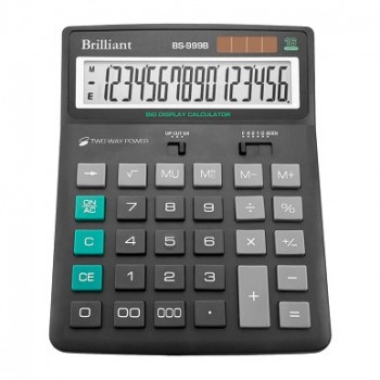 калькулятор Brilliant BS-999В настільний 15,5х20,5х1,5(3,7)см.  (10/40)
