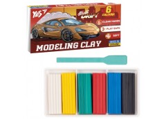 пластилін YES  6кол./120гр. 