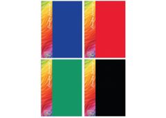 зошит А4 Economix на спіралі 80арк., пластикова обкл. (фактура 