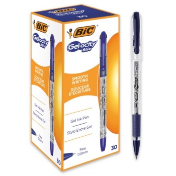 ручка BIC Gel-ocity Stic гелева синя 0,5мм.  1010265  (30)